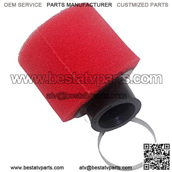 38mm Air Filter Sponge Foam Cleaner for Dirt Pit Bike ATV CRF KLX Motorcycle (red) - Image 4