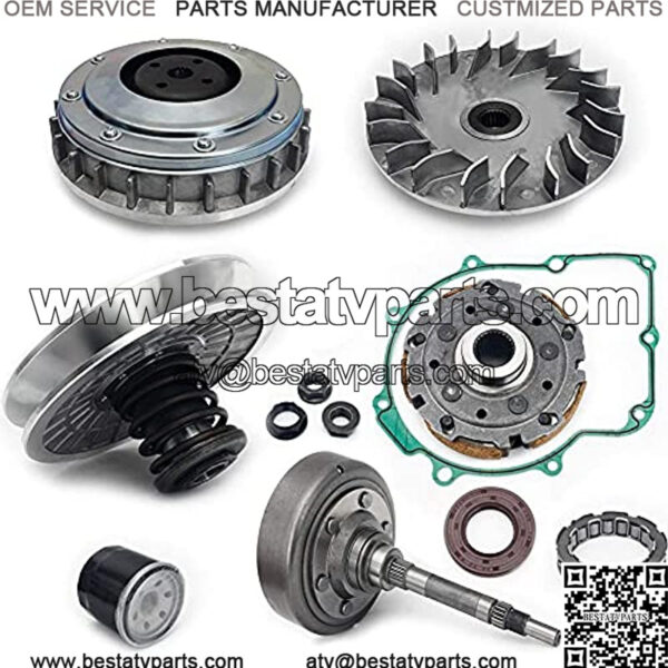 ATV UTV Clutch Primary Fixed Sheave/Primary Dry Clutch Sheave Assy/Secondary Driven Clutch Pulley