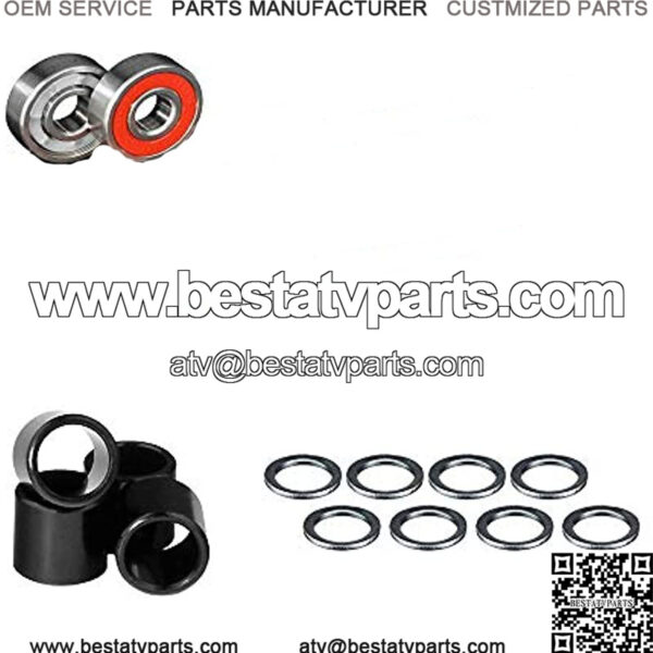 Bones Bearings Reds Bearings (8 pack W/Spacers and Washers)